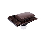 TILEVENT Universal Roof Outlet - Brown