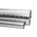 100mm  Stainless Steel Spiral Ducting - 3 Meters