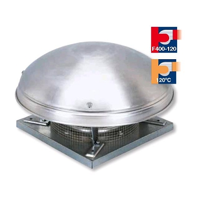 CTHT Kitchen/High Temp Roof Fan- 250mm