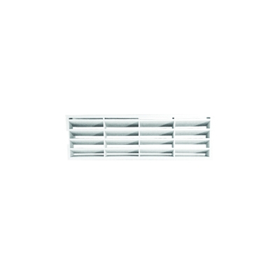 Airbrick Grille with flange - 204 x 60mm