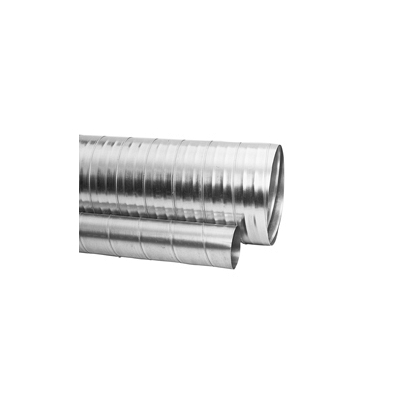 200mm  Stainless Steel Spiral Ducting - 3 Meters 1