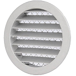 Metal External Circular Grille - Weather Louvre