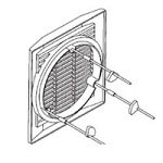 HV STYLVENT Wall Kit Threaded Rods