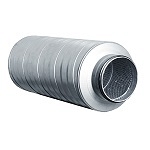 Circular Inline Silencers - 0.3M long - SLU-300