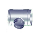 Stainless Steel Ducting T Piece - 250mm