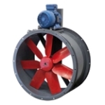 Belt Drive Cased Axial Fan - 500mm - H version