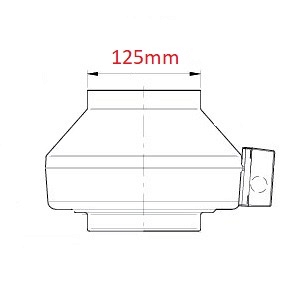 125mm Duct