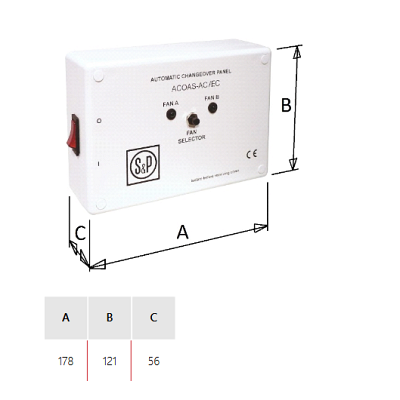 ACOAS/ AC/EC Auto Changeover 8Amp