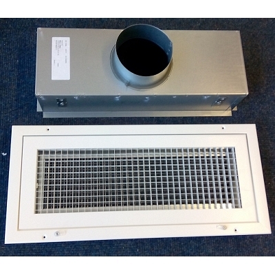 Kitchen Extract Grille with Grease Filter - 600 x 100 - CEF