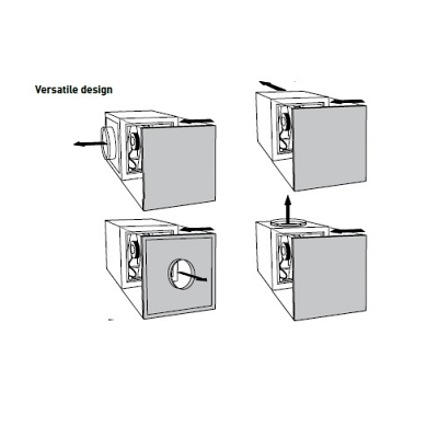 Acoustic Kitchen Extract Fan Series - CVAT 2