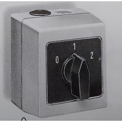 DS-2/2  2-Speed Switch IP54 (Single Phase) 1