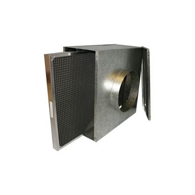 Duct Mounted Filter Box With Metal Washable Filter Non Std Panel