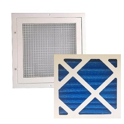 Egg Crate Grille with G2 Dust panel filter 1 inch- 300x300