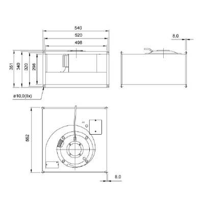KTEX 50-30-4 Fan (ATEX) 2