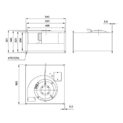 KTEX 50-30-4 Fan (ATEX) 2