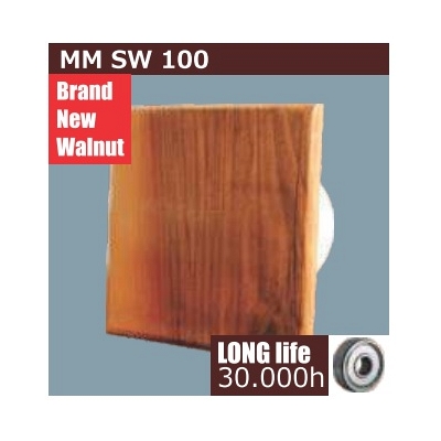 Wooden Sauna Fan Series - MM SW 100 - Walnut 1