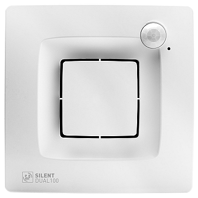 Silent 100 Dual - Intelligent Bathroom Fan - 100mm 1