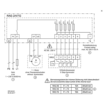RAE-2G - 2amp Single Phase Transformer Controller 2