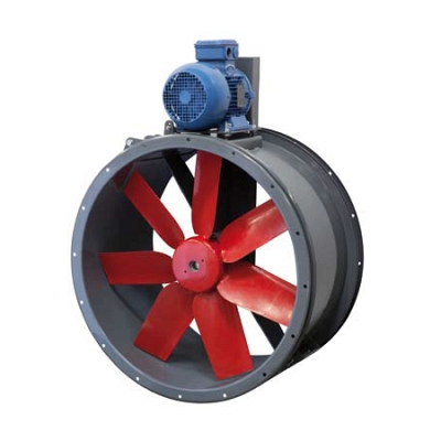 Belt Drive Cased Axial Fan - 710mm - H version 1