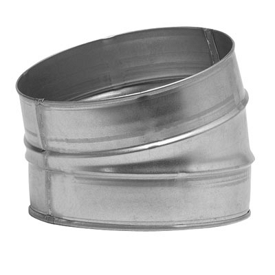 Ducting 15 Degree Bend - 180mm