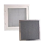 Kitchen Extract Grille with Grease Filter - 300x300 - CEF